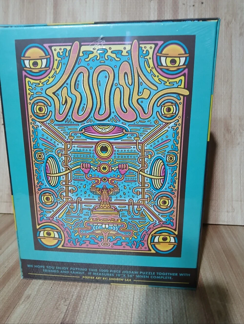 Goose Jigsaw Puzzle 1000pc Max Mahn Poster Art  Finished size 18x24 Hidden Se